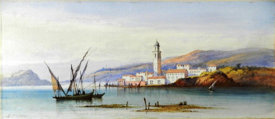 Edwin St. John  BACOLI E CAPO MISENO  inizi XX secolo ANNO 1910