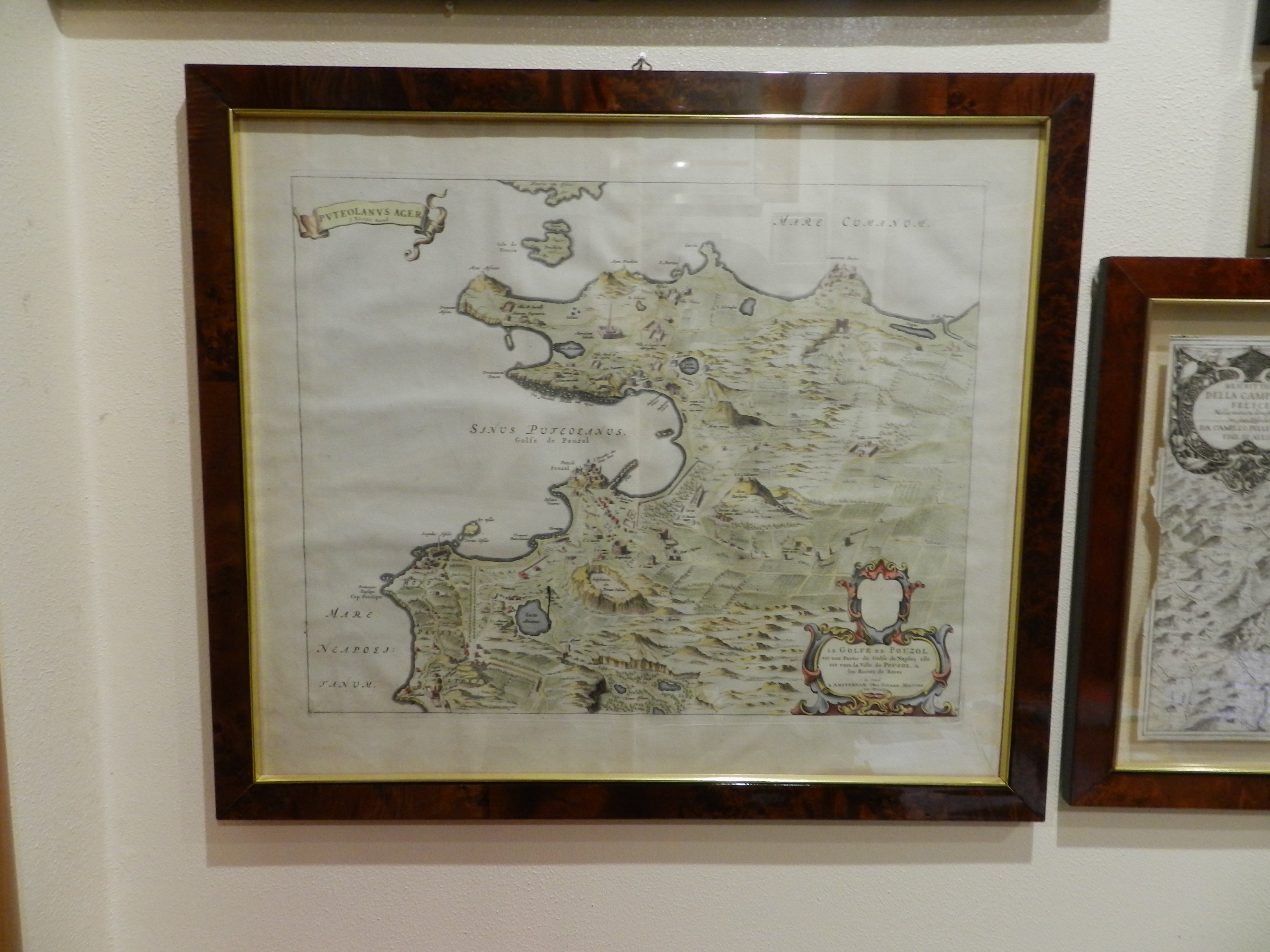 JOHAN ET CORNELIUS BLAEU - ISCHIA ISOLA OLIM AENARIA  ANNO 1665 - € 550