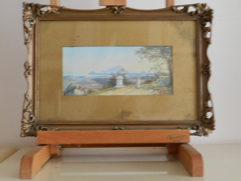 ETTORE GIANNI - ANNO  1900 - CONVENTO DEI CAMALDOLI A NAPOLI