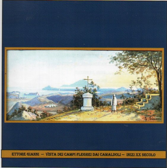 ETTORE GIANNI - ANNO  1900 - CONVENTO DEI CAMALDOLI A NAPOLI