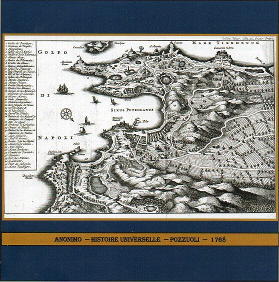 POZZUOLI   - ANONIMO  - HISTOIRE UNUVERSELLE - ANNO  1747