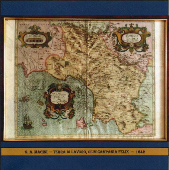 G. A. MAGINI: "TERRA DI LAVORO, OLIM CAMPANIA FELICE" ANNO 1620