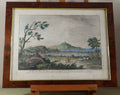 FILIPPO MORGHEN - "VEDUTA CASA E SEPOLCRO DI MARIO"  anno 1782   €  250