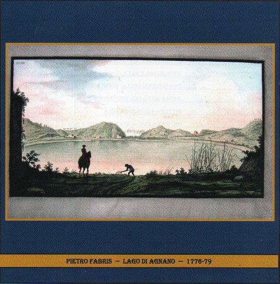 PIETRO FABRIS - "LAGO DI AGNANO" STAMPA SU CARTONCINO/TAVOLETTA   - anno 1 776  €  400