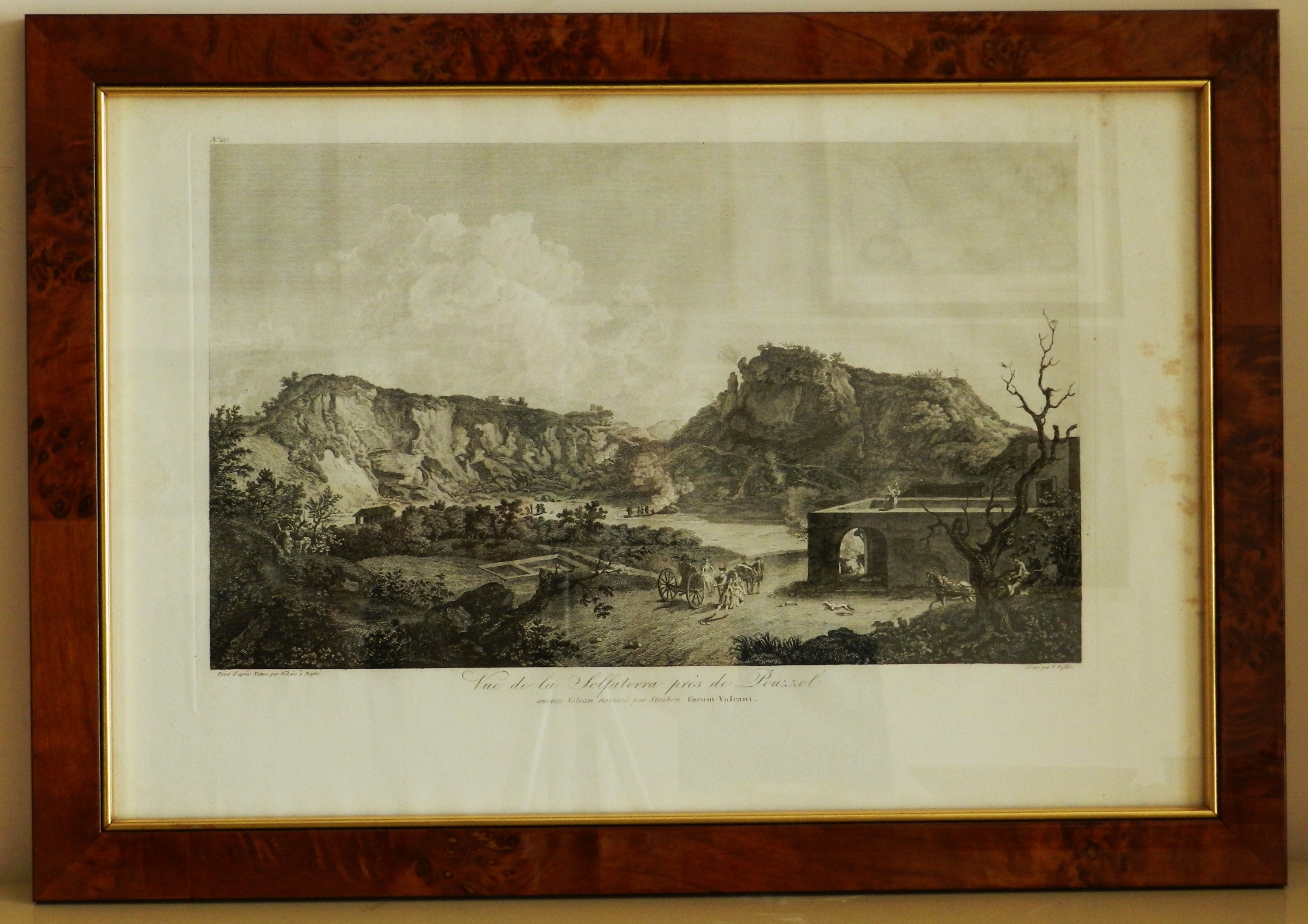 JEAN CLAUD DE SAINT-NON "VUE DE LA SOLFATERRA"   1781    €  150