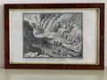C. DE BOIS:"A WIEW OF THE SOLPHATARA" -  anno 1750
