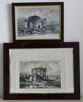 A. E M. SADELER - "TEMPIO DI VENERE E TEMPIO DI DIANA" anno  1829  - €  120