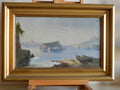 SCUOLA DI POSILLIPO - ANONIMO - "NISIDA VISTA DA COROGLIO - XIX SECOLO anno 1884 -  €  450