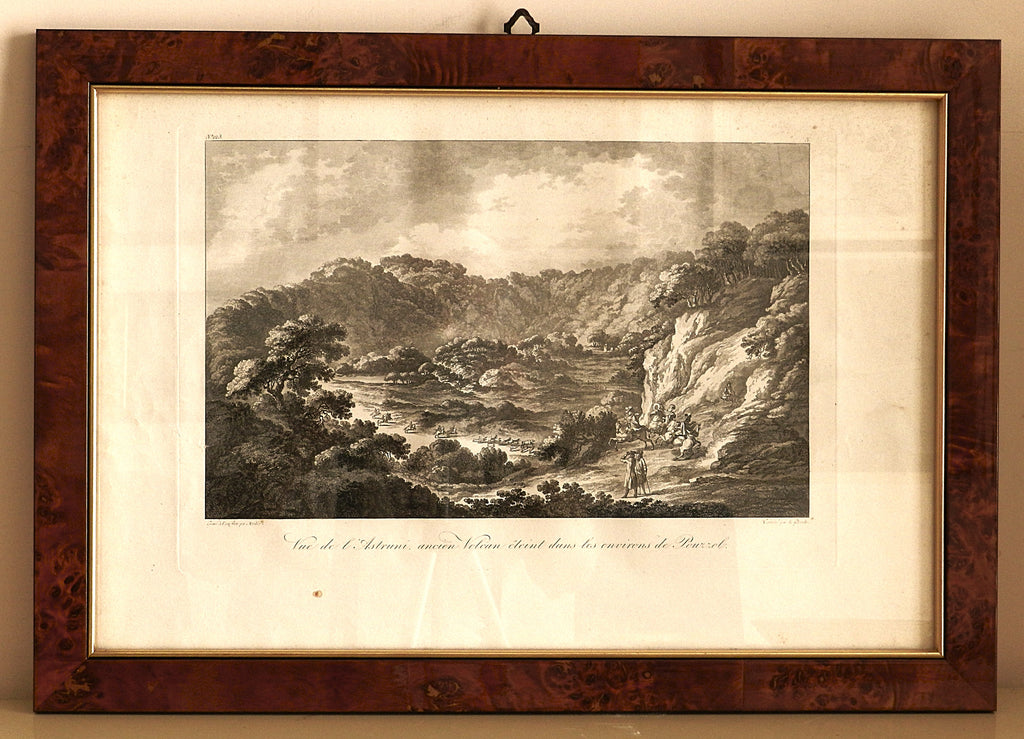 JEAN CLAUD DE SAINT-NON - "VUE DE L'ASTRUNI"   anno 1761 - con cornice   € 150