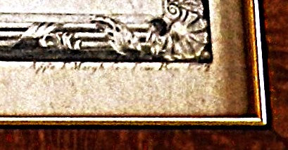 CARDON/BRACCI/MORGHEN: " ICON SINUS BAIARUM ut nuper videbatur" - anno  1772 - €  1250