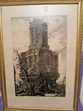 PIRANESI GIOVAN BATTISTA:  -  Avanzi di un antico sepolcro, oggi detto "La Conocchia", de poco lungi dalla Porta di Capua ANNO 1756