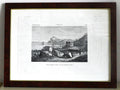 ZUCCAGNI ORLANDINI - "AVANZI DEL TEMPIO DI VENERE A BAIA" anno 1845 - €  150